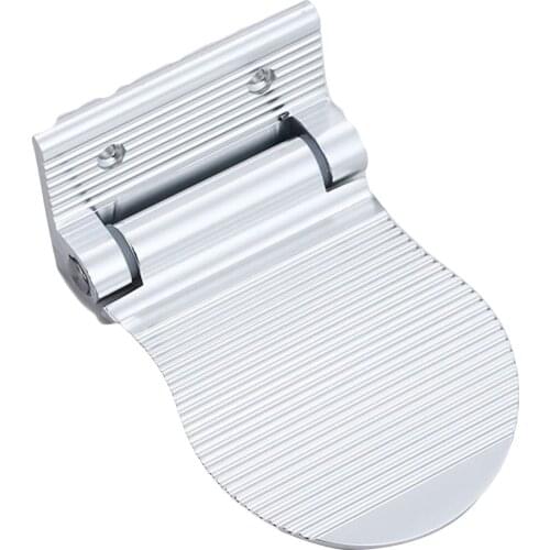 Aluminum Foot Rest Foldable Shower Foot Rest For Shaving Legs Space Aluminum Bathroom Pedal