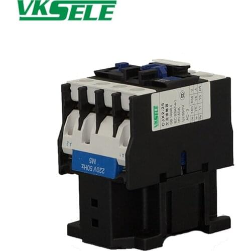CJX2-50004 CJX2-50008 LC1-D50 series 4 Poles 50A normally closed types of magnetic contactor