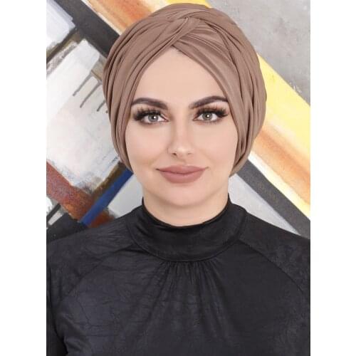 Women Hijab Scarf Bonnet Chiffon Shawls and Wraps hijab femme musulman وشاح Turkey india african