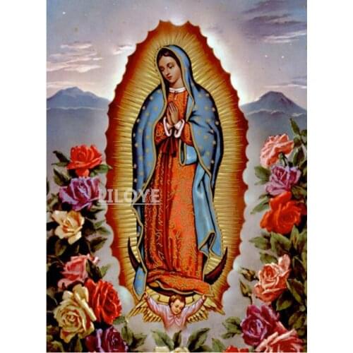 Virgin mary 5D DIY diamond painting full square/round diamond embroidery cross stitch rhinestone crystal mosaic diamond TY384