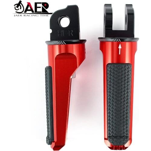 CNC Foot Pegs Footrest Front Rider Pedals for Honda CB600F HORNET CBR600F MSX125 CB125R CB300R CB1000R CB650R NEO SPORTS CAFE