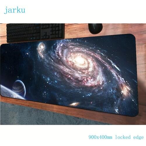 Galaxy mouse pads Colourful 900x400x2mm gaming mousepad gamer mouse mat pad cute game computer large desk padmouse mat