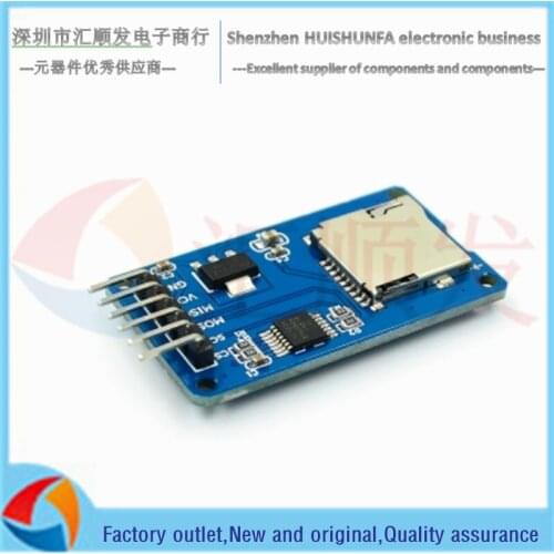 Micro SD card module SPI interface TF card reader card with level conversion chip