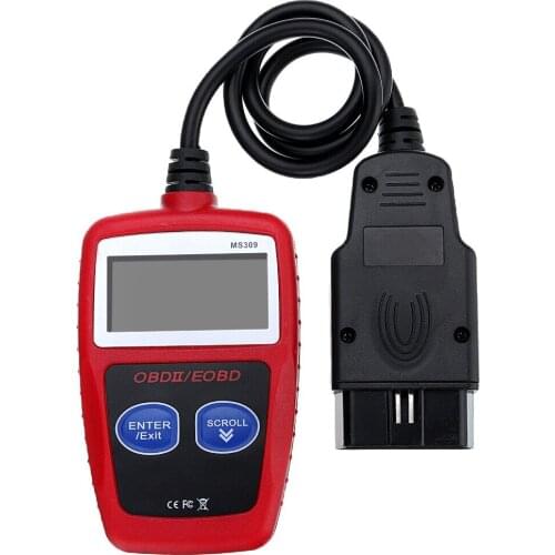 MS309 Car OBD2 EOBD Fault Code Reader Scanner Diagnostic Scan Reset Tool