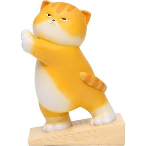 Cartoon Cute Cat Door Stopper Safety Door Stop Wedge Bookend Door Catcher Block for Home Office Decorations