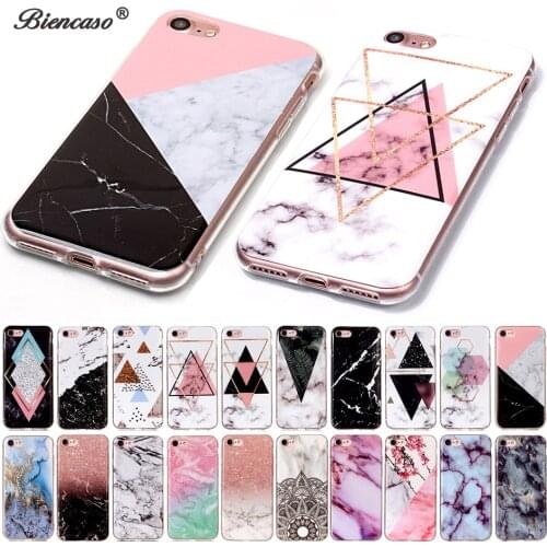 For iPod touch 5 6 7 Marble Soft TPU IMD Silicone Cover Case For iPhone 12 mini 11 Pro Max XS Max XR X 5S 6 6S 7 8 Plus Fundas