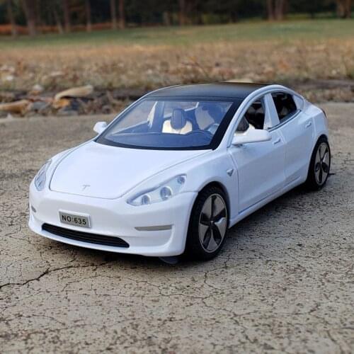 New 1:32 Tesla MODEL 3 Alloy Car Model Diecasts & Toy Vehicles Toy Cars Free Shipping Kid Toys For Children Gifts Boy Toy