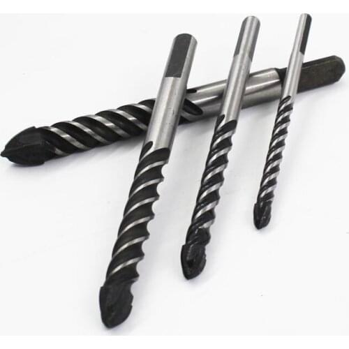 Cross triangle handle Through wall hole plastic wood ceramics Glass tile twist drill tool NO.C1727