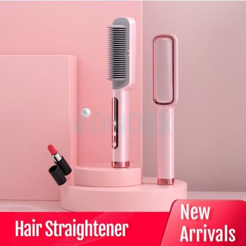 Hair Straightener Heating Comb, Professional Straightening Iron, Hot Brush Straighteners, 2020 New Arrivals