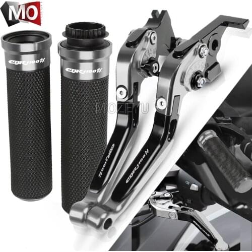 For Honda CBR1100XX / BLACKBIRD CBR 1100 CBR1100 XX CBR 1100XX 1996-2007 Motorcycle CNC Brake Clutch Levers Handlebar Hand Grips
