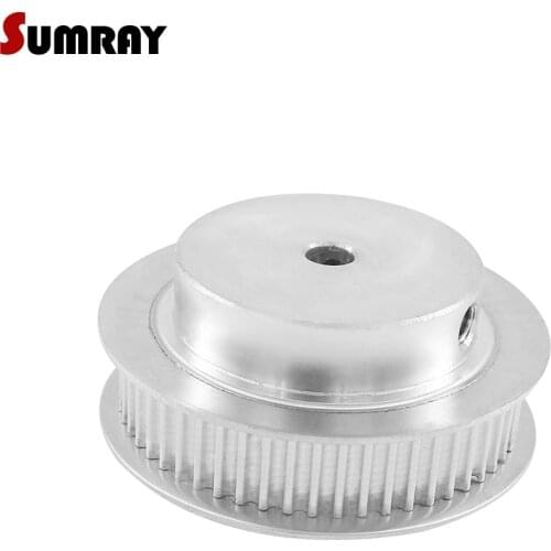 SUMRAY 3M 55T Stepper Motor Pulley 6/8/10/12/14/15/16/17/19/20mm Inner Bore Gear Pulley 11mm Belt Width Aluminium Pulley