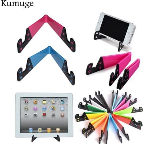 Foldable Tablet Holder for iPad 9.7 Air 2/1 Mini Mobile Phone Holder Stand for iPhone X 7 8 Mount Support Table Holder Bracket