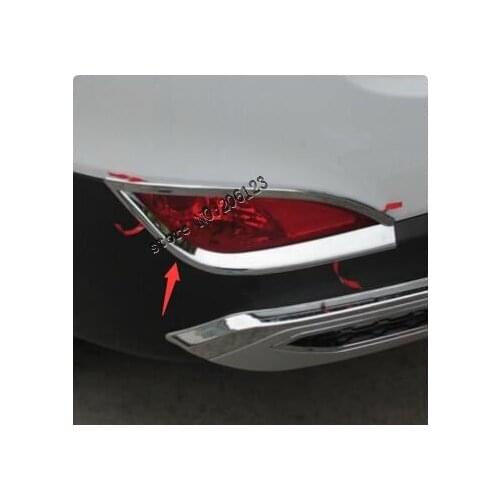 Car styling 2010-2014 For Hyundai Tucson ix35 Free shipping rear fog light lamp box ABS Chrome