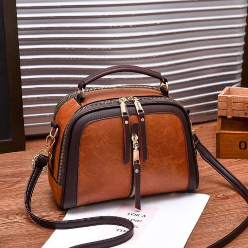 Crossbody Bags For Women PU Leather 2021 High Quality Ladies Fashion Solid Color Bag Female Designer Shoulder Bag