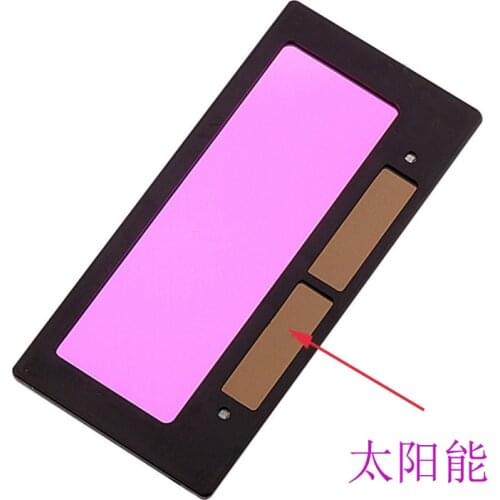 Solar auto darkening welding Sask LCD Filter , Tig mig Welding Goggles LCD Glass Lens Accessories Free Shipping