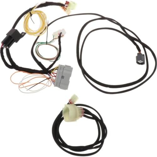 Swap ECU Conversion Harness K20A K20A2 K24 for Civic & CRX 1988-1991,Spare Parts,Durable Material
