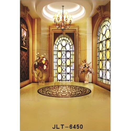 Vinyl Photography Backgrounds for Photo Shoots Indoor Hall French Door Children Wedding Photographic Backdrop for Photo Studio