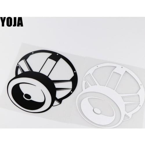 YOJA 14.6X16.5CM Sound Creative Vinyl Decal Window Decoration Sticker Car Accessories ZT4-0068