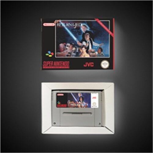 Super Star Game Wars- Return of the Jedi - EUR Version Action Game Card with Retail Box