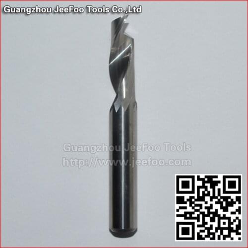 3.175*2.0*17 Single Flute Aluminum Cutting Tools, CNC Egraving Cutters, One Flute Spiral Cutters for Aluminum