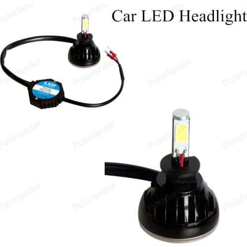 80 W Car LED Headlights H3 2pcs COB Chips 3200LM 6000K Car LED Headlight Bulbs