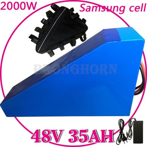 48V Ebike Battery 48V 750W 1500W 2000W Electric Bicycle Battery 48V 15Ah 20Ah 25Ah 30Ah 35Ah Lithium Battery Use Samsung Cell