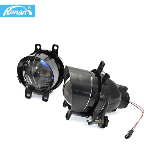 Ronan 2pcs adjust Fog Lights Bi-xenon Projector Lens For Camry/Corolla/RAV4/Yaris/Auris/Highlander H11 D2H HID Bulb Accessories