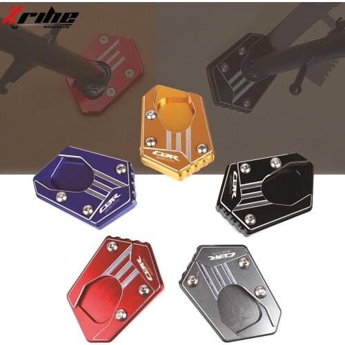 Side Stand Support Pad For HONDA CBR650R CBR 650 R 2019 2020 2021 Motorcycle Accessories CNC Aluminum Side Stand Enlarge Plate