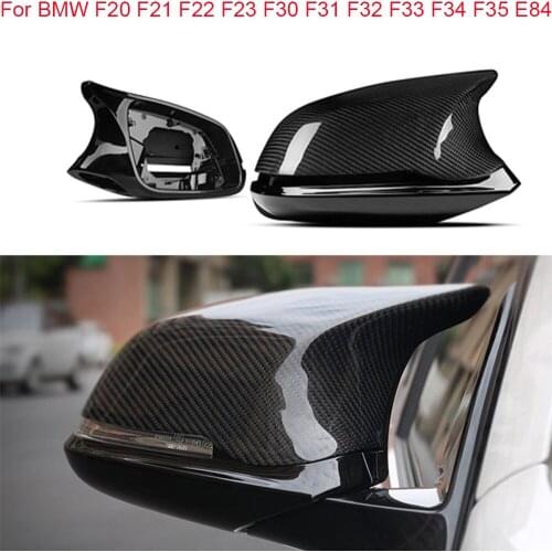 For BMW F20 F21 F22 F23 F30 F31 F32 F33 F34 F35 E84 Car Styling Accessories Replacement Carbon Fiber Mirror Assembly Covers Caps