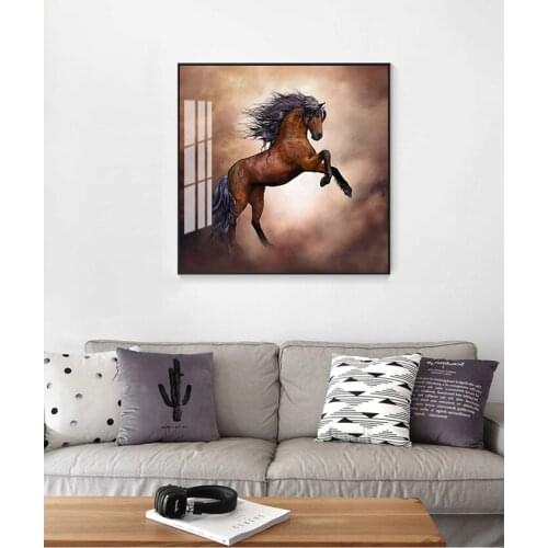 Art Picture Nordic Home Decor Canvas Painting Modern cuadros decoracion beautiful horse wall pictures Poster Nordic cute Wall