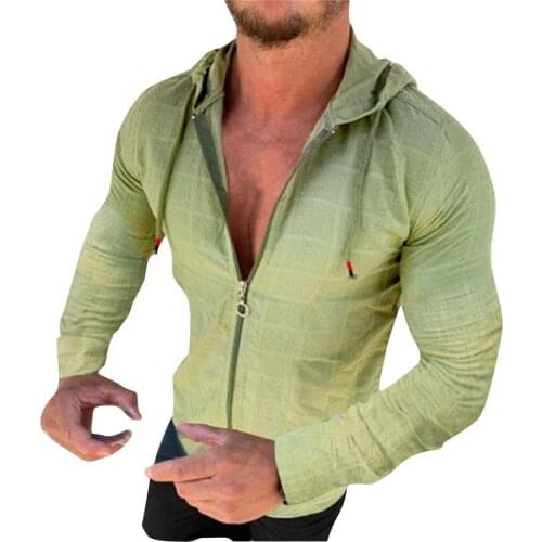 JAYCOSIN Men's T-shirts With A Hood