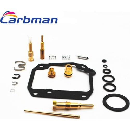 Carbman Carburetor Repair Kit For Suzuki LT125 1983-1987 Motorcycle Accessories Replacement Parts