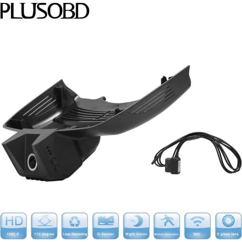 Hidden Car DVR for Benz W221 Wifi Camera Video Recorder Dash Cam Black Box Camcorder Full HD 1080P Loop Recording Novate 96655