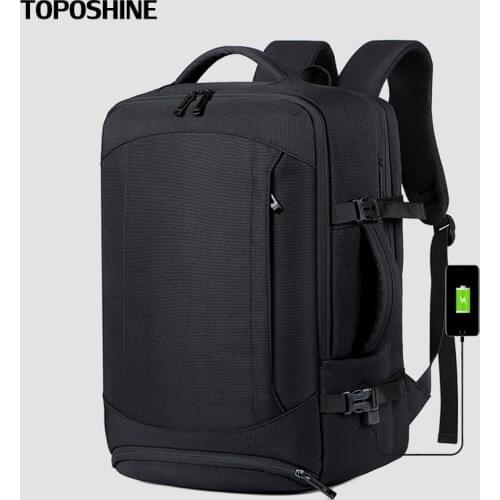 Toposhine Men's Black Bags
