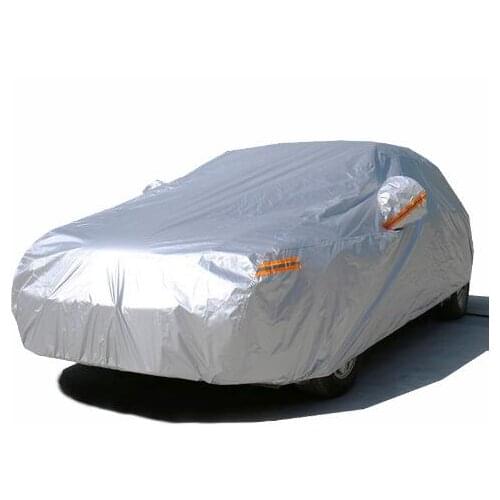 Waterproof car covers outdoor sun protection cover for car reflector dust rain snow protective suv sedan hatchback full