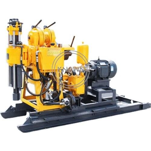 Water Drilling Machine Hydraulic Water Oil Diesel Hard Rock Core Rotary Drilling Rig Geological 200m Construction Exploration