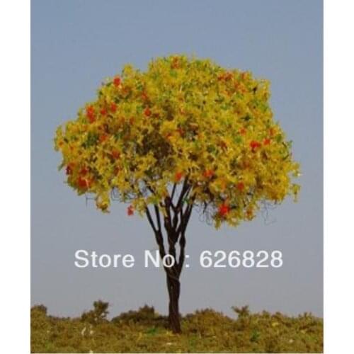 10pcs 5.5cm height Iron wire Flower tree 55I