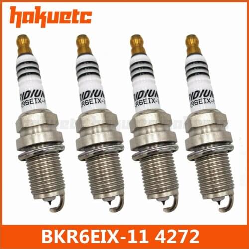 4pcs/lot BKR6EIX-11 4272 BKR6EIX 11 Iridium Power Spark Plug For Toyota Lexus Suzuki Subaru BKR6EIX11