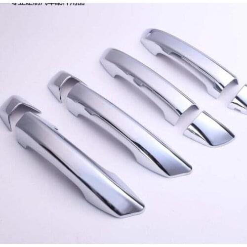 Car Styling Abs Accessories Fit For Volkswagen Passat B6 3C Sedan & Wagon 4 Door Model 2011 2012 VW Auto Door Handle Cover