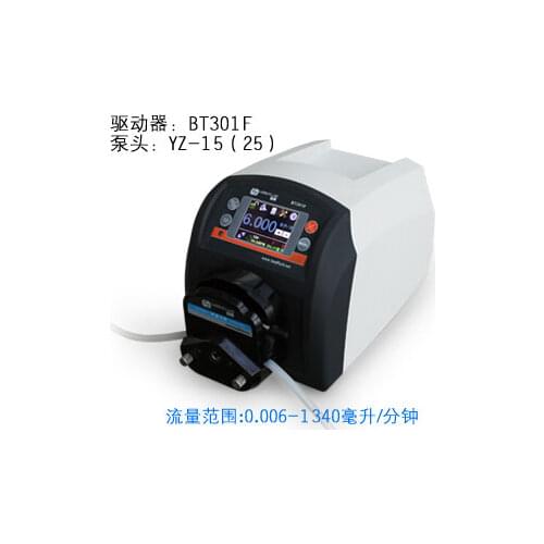 BT301F YZ25 Precise Dispensing Dispenser Intelligent Dosing Pump Peristaltic Liquid Industry Laboratory 0.16-990ml/min