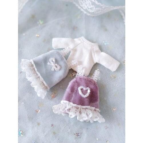 Childrens hand toys 1/12 ob11 doll doll clothes hoodie with big cap available BJD / SD doll accessories ob11doll Sports pants