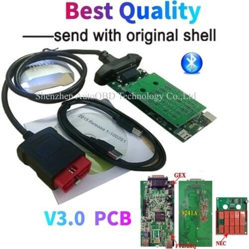 DHL ship 20pcs best V3.0 Relays 2017.R3 with Keygen VD DS150E CDP for Car/Truck Bluetooth Scanner OBD OBD2 Diagnostic tool