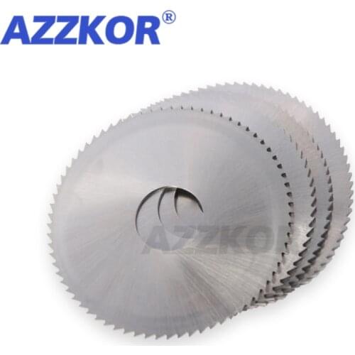 Saw Blade Milling Cutter Notch Milling Cutter 110mm125mm HSS White Steel Circular Wholesale Blade Cutting Metal Machine Cutter