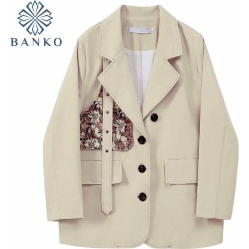 Mina Happiness Women's Office Blazers