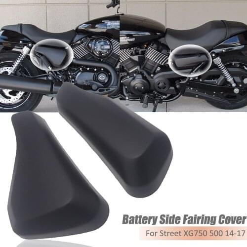 Motorcycle Accessories FOR Harley-Davidson Street 750 XG750 Street Battery Side Fairing Covers Left &Right Battery Cover