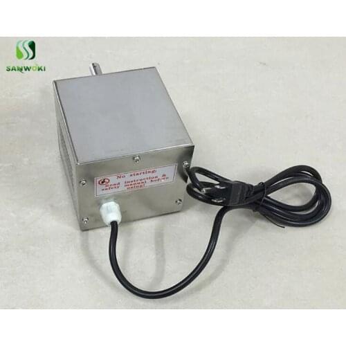 Stainless Steel Electric BBQ Grill Rotating Motor Charcoal Grill Outdoors barbecue motor Rotisseries Cooking Electric Motor