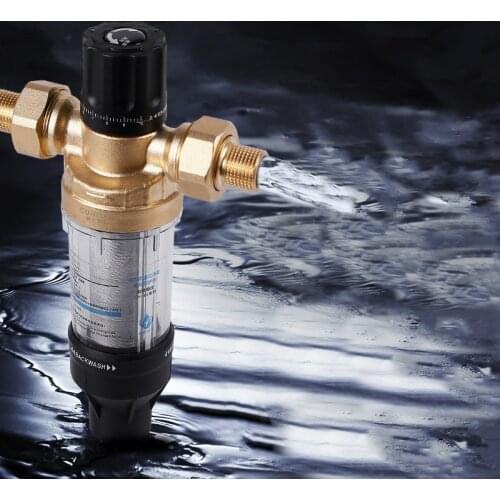 Pre-Filter System Whole House Household Tap Water Purifier Large Flow Backwash Central Sediment Machine Drink Descal Accessory