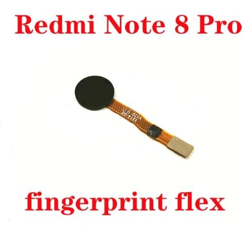 For Xiaomi Redmi Note 8 Pro touch ID Fingerprint Sensor scanner Home Return Key Menu Button Flex Cable