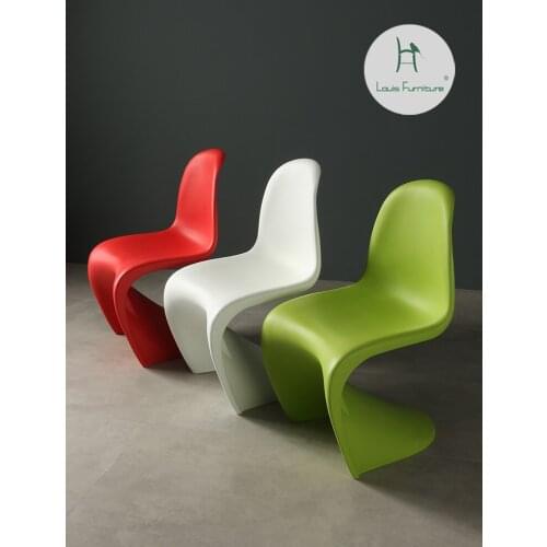 Louis Fashion Dining Chairs Reception Chair Creative Beauty Art Modern Simple Personality Leisure