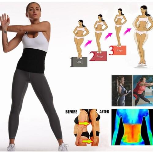 Waist Trainer Weight Loss Waist Trimmer For Men Women Body Shaper Sweat-Wicking Workout Belt Fast Delivery